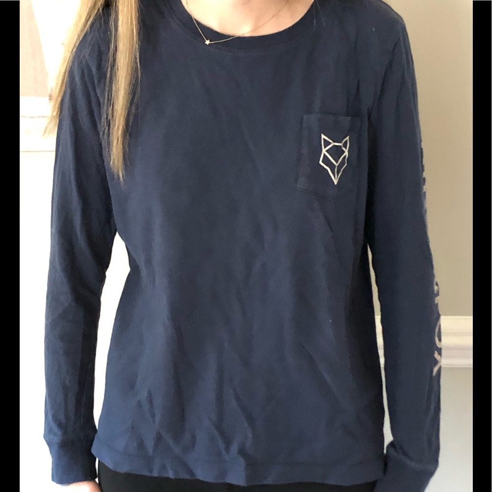 Prince & Fox navy long sleeve T-shirt - Picture 6 of 7